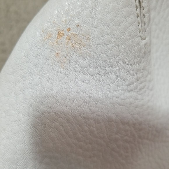 Coach Large Soho Off White Pebble Leather Tote Bag Handbag F13109. - Picture 12 of 13